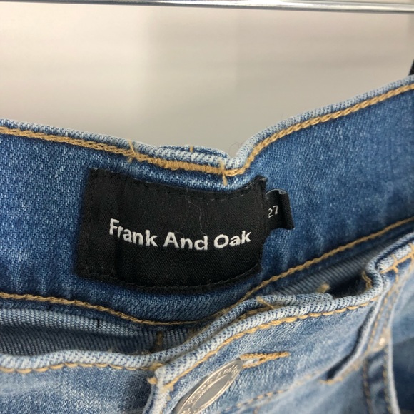 Frank & Oak NWT Debbie Skinny Jeans Light Wash 27 - Picture 5 of 7